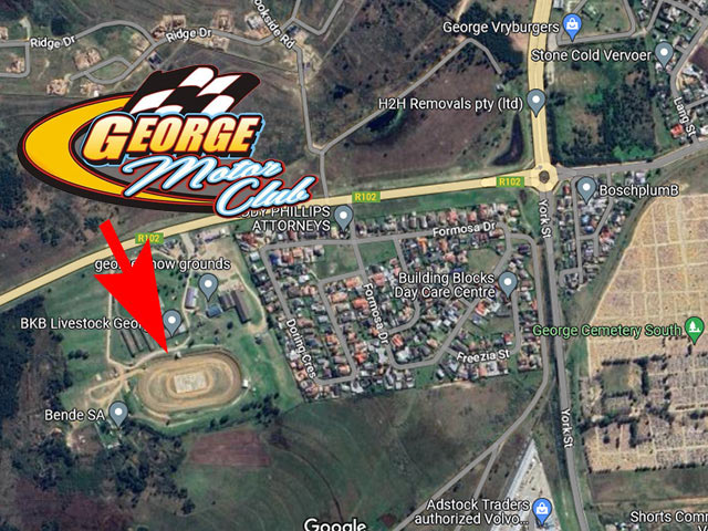 George Motor Club Map 